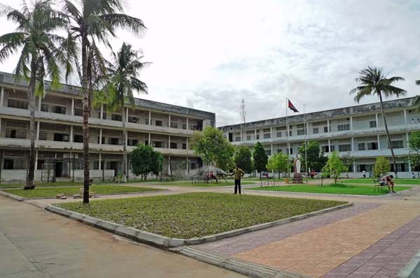 9.) Tuol Sleng Genocide Museum: In Phnom Penh, Cambodia, there is an institution known as the Tuol Sleng Genocide Museum. The former high school was converted, in 1975, to Security Prison 21 by the Khmer Rouge. It was used as a base to torture and murder prisoners. Many prisoners were tortured and tricked into naming their family and associates as traitors. The ghosts of the estimated 17,000 victims of Tuol Sleng continue to roam the halls. This was a home to death and torture.