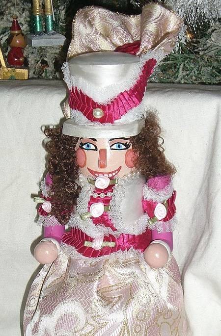 This female nutcrackers cracks nuts with her impish gaze alone.