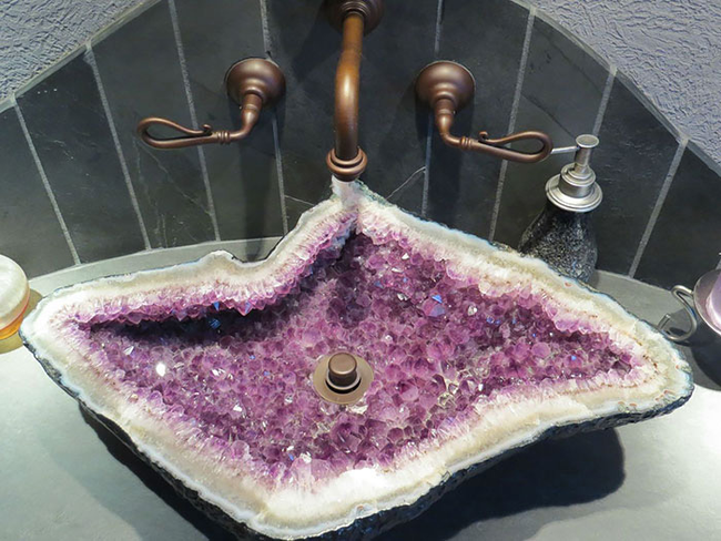 10.) Amethyst Sink