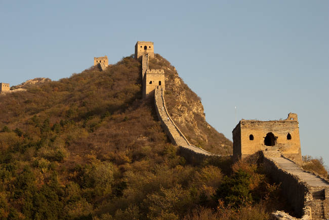 You can see the Great Wall of China from space.