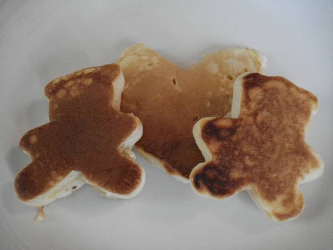 Pancakes With Odd Shapes