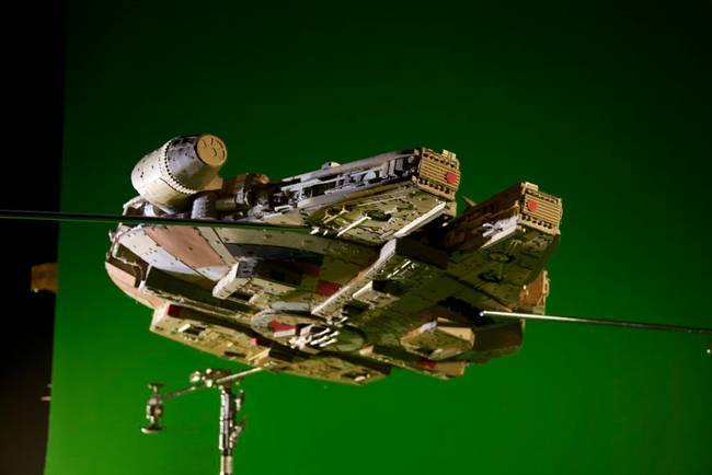 Cardboard Millennium Falcon