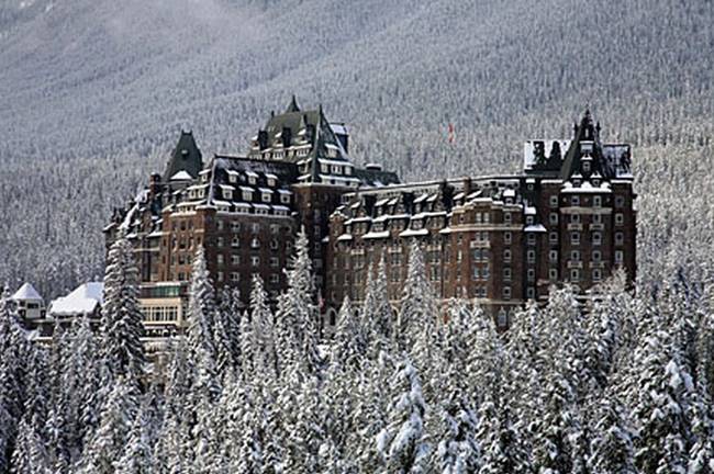 4.) Banff Springs Hotel, Canada.