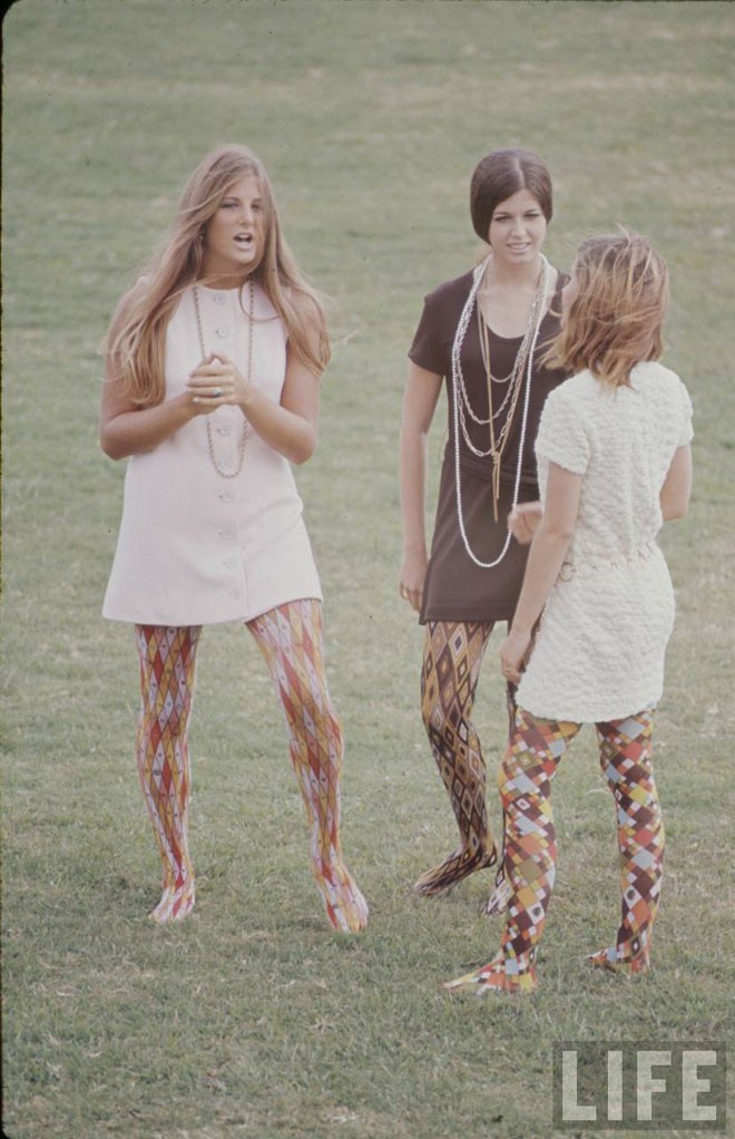 High school fashion feature in Life Magazine (1969).