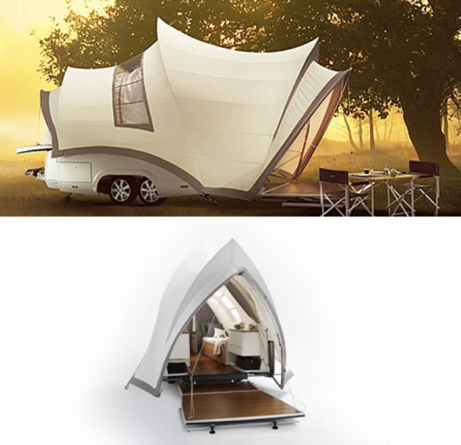 1.) Opera House Camper Tent