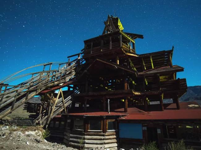 This Midwestern mega-home began as a simple one-story log cabin, but now it stands 75 feet tall.