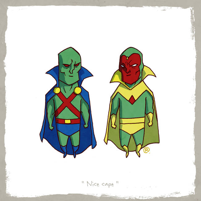 Martian Manhunter and Vision