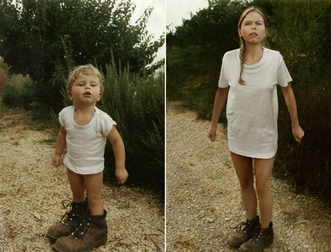 Cecile, 1987 & 2010, France