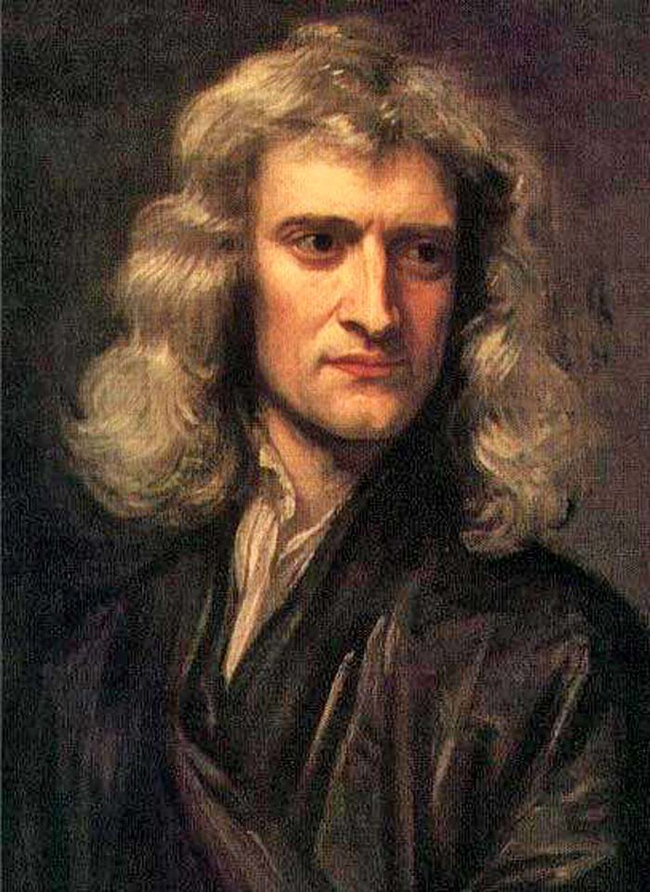 24.) Sir Isaac Newton.