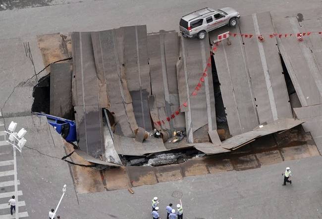 Sinkholes can occur practically anywhere. In the U.S., they are most common in Kentucky, Tennessee, Pennsylvania, Alabama, Missouri, Texas, and Florida.