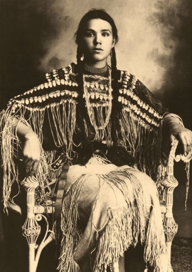 A Cheyenne woman in Oklahoma, 1890-1904