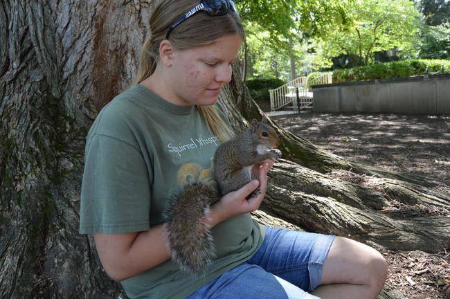 "You must be nuts to hang out with me."