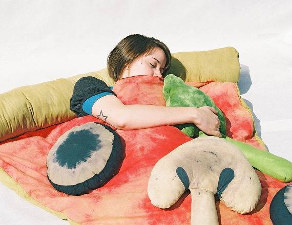 1.) Pizza Sleeping Bag