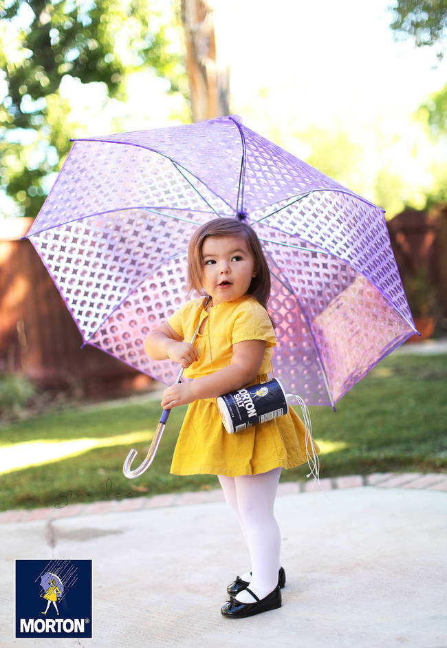 The Morton's Salt girl will guide your way through the storm.