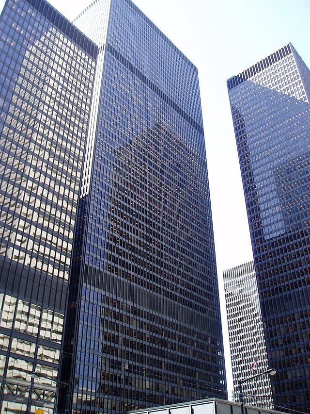 1993: A Toronto lawyer fell from the 24th floor of the Toronto-Dominion Centre, throwing himself at a window in order to prove to visitors how unbreakable it was. The window never broke but popped out of place.