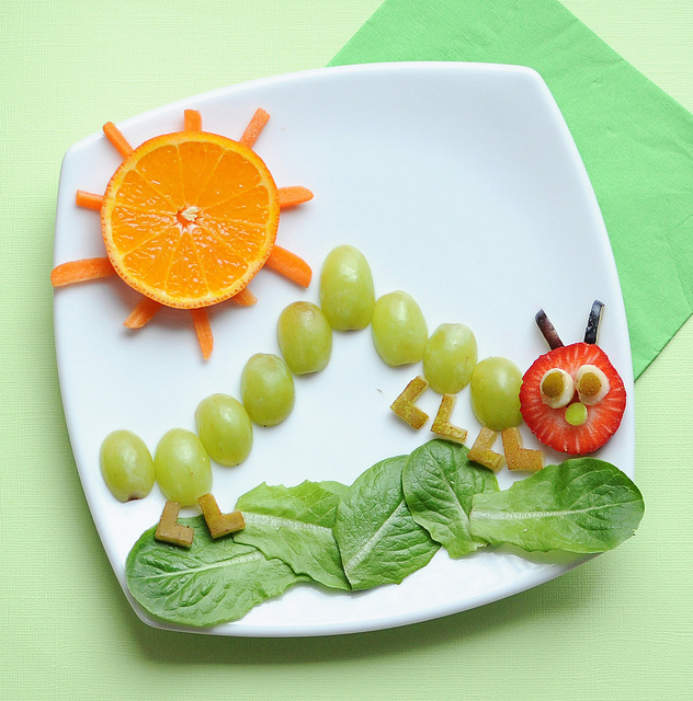 18. Hungry Caterpillar inspired snack