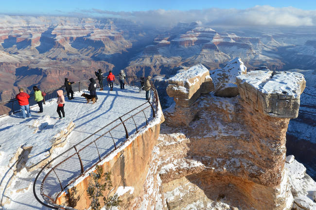 Northern Arizona received over 4 inches of snowfall on New Year’s Eve and Day.