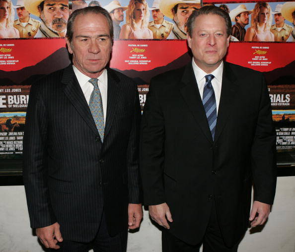 7.) Tommy Lee Jones and Al Gore