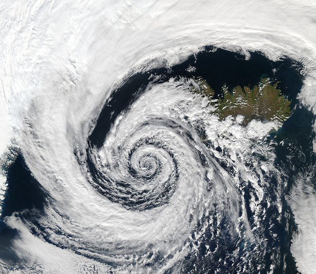 8.) Did you know that two cyclones of equal strength will dance with—or orbit each other—if they get close enough?