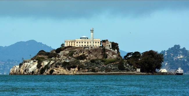 3.) Alcatraz, California.