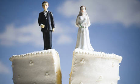 15.) The average divorce takes almost 18 months to get over the split.