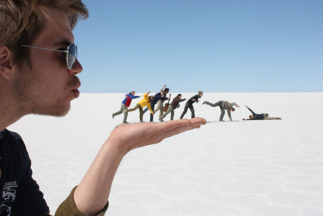 1.) It’s pretty windy out there. - Salar de Uyuni, Bolivia