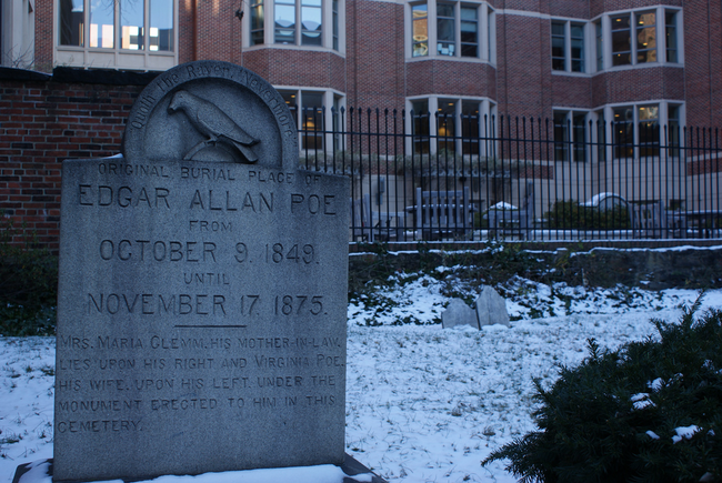 6.) Western Burial Ground, Baltimore, Maryland: Edgar Allen Poe was buried here after he was found drunk in a gutter on the streets of Baltimore. This cemetery is also the home of the Skull of Cambridge. Thought to be the skull of a minister, it was encased in cement because locals claimed they could here screaming coming from the grave that held it.