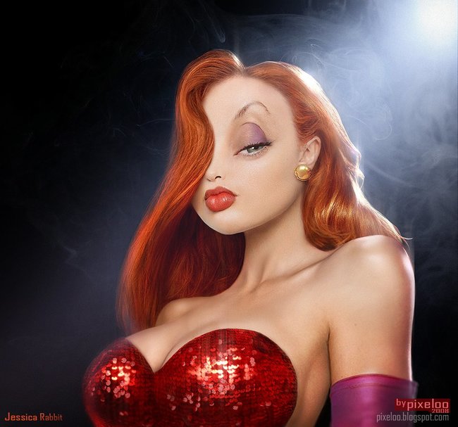 15. Jessica Rabbit, "Who Framed Roger Rabbit?"