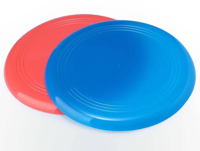 A frisbee.