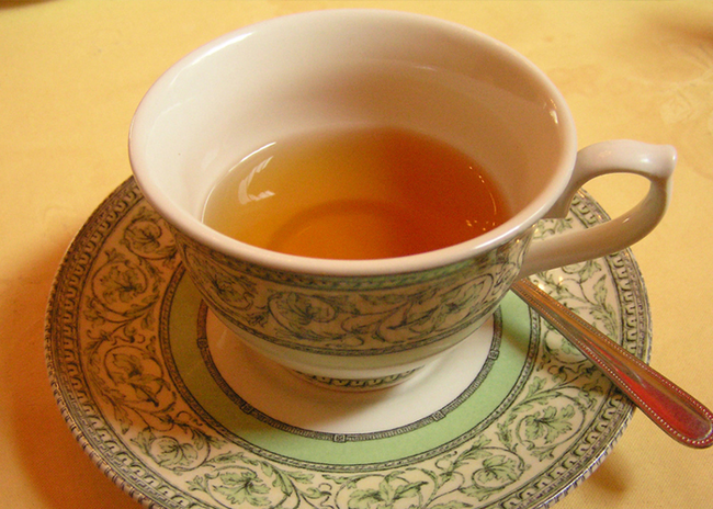 3.) Tea: Hot drinks help alleviate congestion and soothe sore throats. Green tea is especially helpful with infection fighting antioxidants.