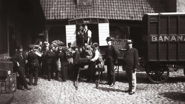 7.) The first bananas arriving in Norway in 1905.