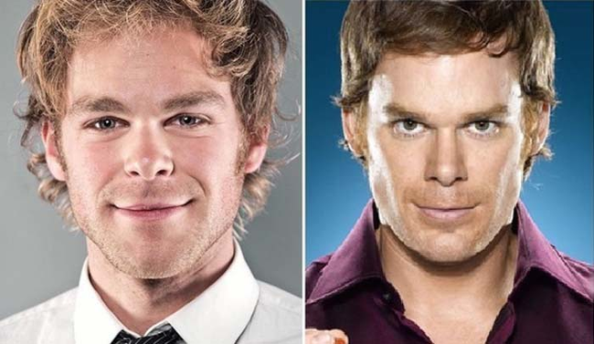 1.) Looks just like: Michael C. Hall.