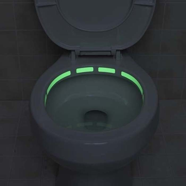 20.) Never miss the toilet in the dark again.