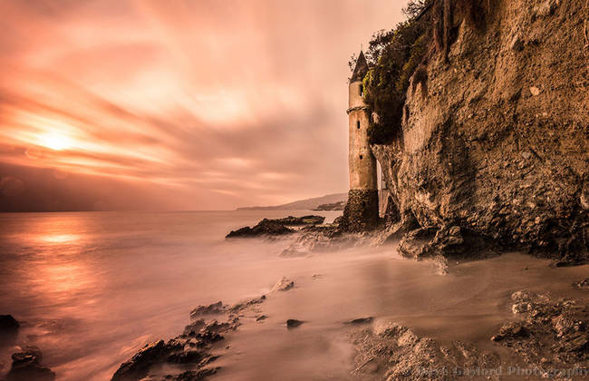 Victoria Beach Lighthouse, Laguna Beach, California, U.S.