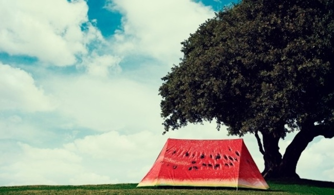 10.) Watermelon Tent