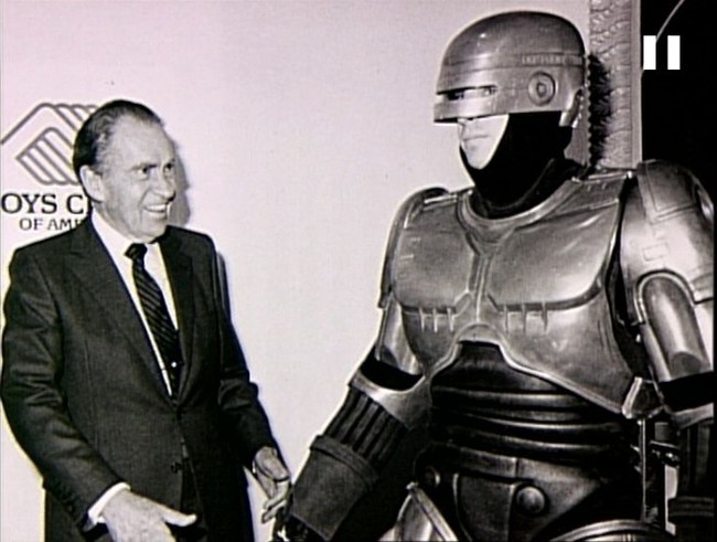 16. Richard Nixon and Robocop