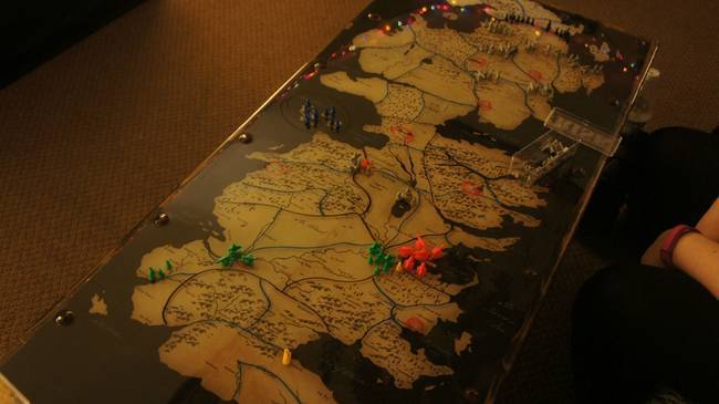 <em>Game of Thrones</em> Table Map