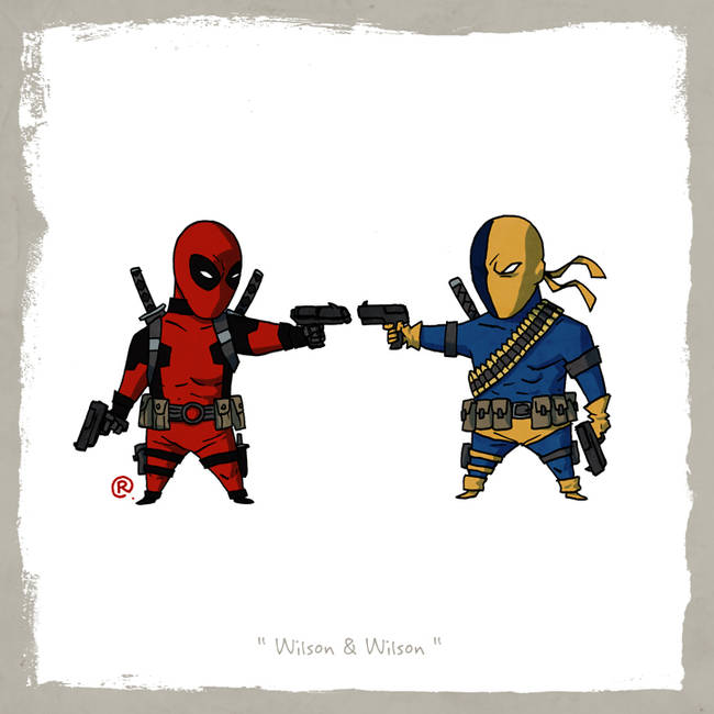 Deadpool and Deathstroke