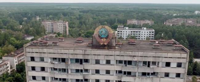 On his visit to Chernobyl, Cooke says, "There was something serene, yet highly disturbing about this place. Time has stood still and there are memories of past happenings floating around us."