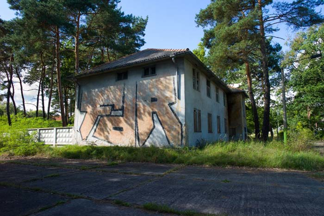 Remnants of the Olympic village from the 1936 Olympics in Berlin, Germany.