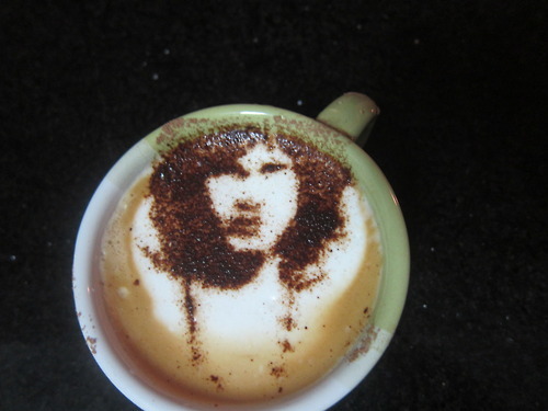 10.) Jim Morrison still looks good, even as a latte.