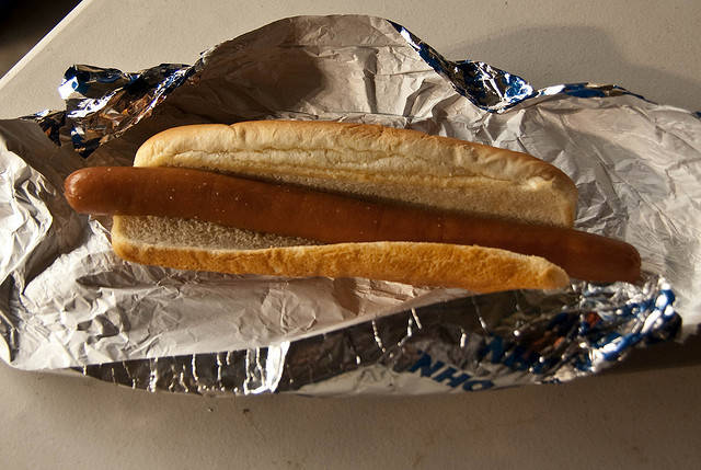 Stadium hot dogs