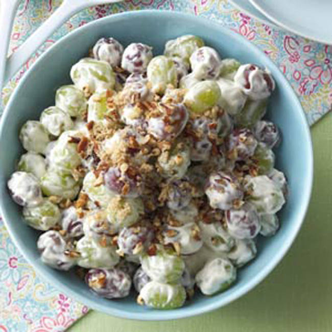 <a href="https://www.tasteofhome.com/recipes/creamy-grape-salad" target="_blank">Grape Salad</a>