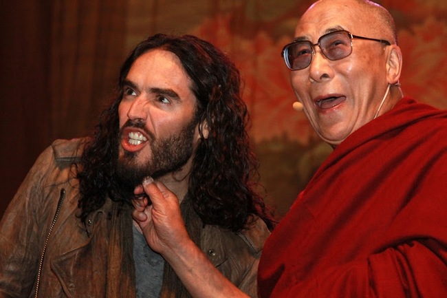 22. Russell Brand and the Dalai Lama