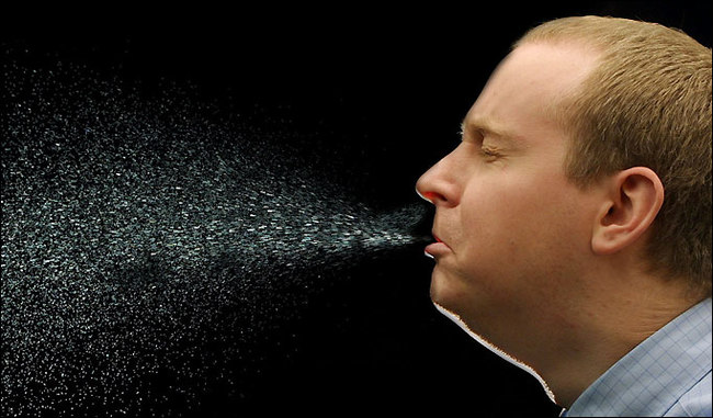 16. Sneezes regularly exceed 100 mph.