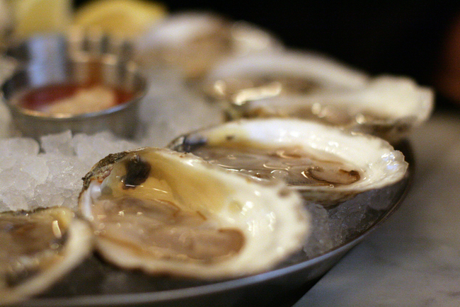 9.) Oyster Eating Contest.