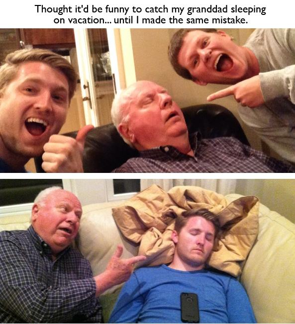 1.) Grandad FTW!