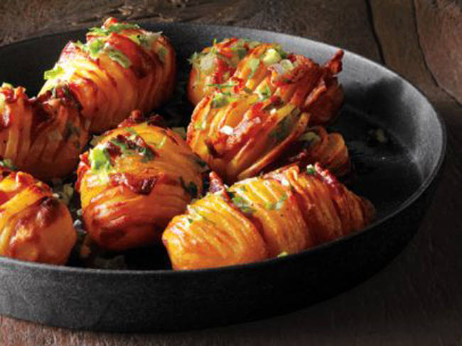 <a href="https://www.foodnetwork.com/recipes/food-network-kitchens/bacon-hasselback-potatoes-recipe.html" target="_blank">Bacon Hasselback Potatoes</a>