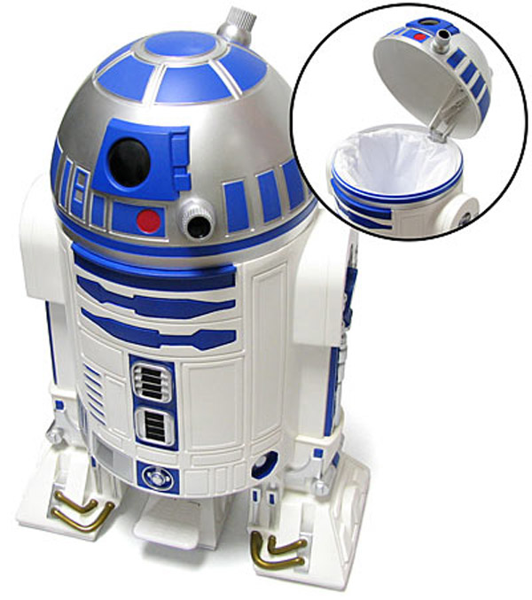 16.) R2-D2 Trashcan