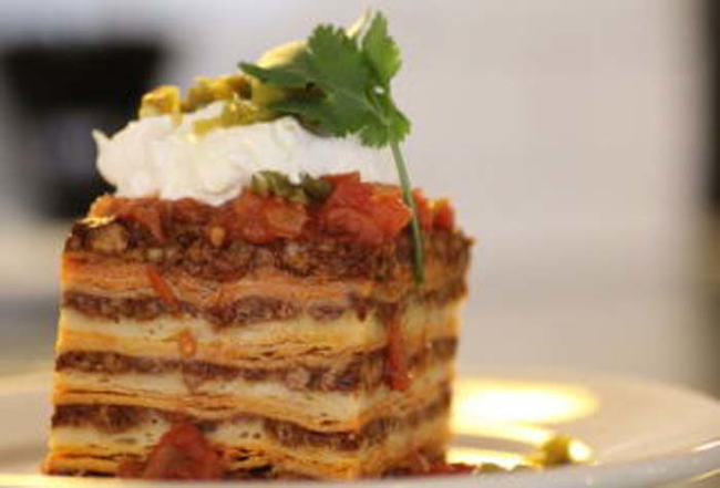 17.) Nacho Lasagna.